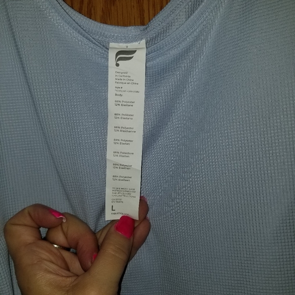 Fabletics Cashel Side Cinch Tank Top Large - Picture 4 of 4